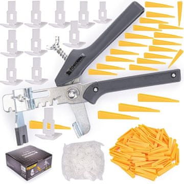 Powermat Sistem nivelacijskih distančnikov za keramiko 400kos – klešče GRATIS