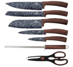 Berlingerhaus Komplet nožev v stojalu s površino proti prijemanju 8 kosov Original Wood BH-2836