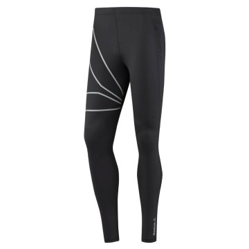 Reebok Hlače obutev za trening črna 170 - 175 cm/S One Series Running Hero