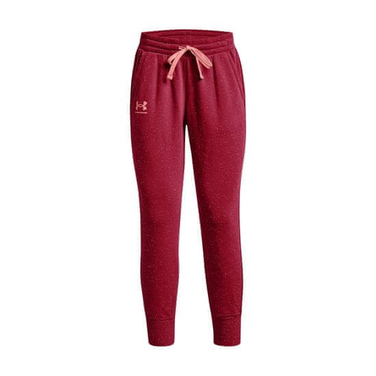 Under Armour Hlače obutev za trening bordo rdeča Rival Fleece Joggers