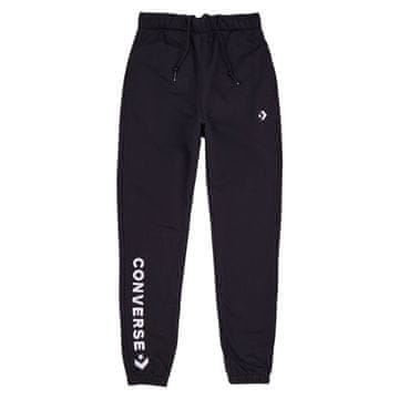 Converse Hlače obutev za trening črna Wordmark French Terry