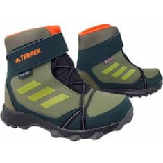 Adidas Čevlji zelena 33.5 EU Terrex Snow CF Rrd