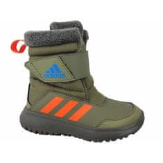 Adidas Škornji zelena 28.5 EU Winterplay C