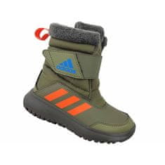 Adidas Škornji zelena 33 EU Winterplay C