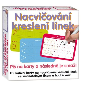 Dohany DOHÁNY Napiši in izbriši: vadba risanja črt