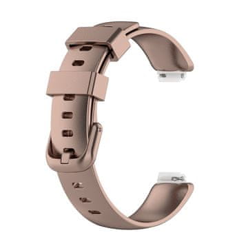 BStrap Silicone pašček za Fitbit Inspire 2, rose gold