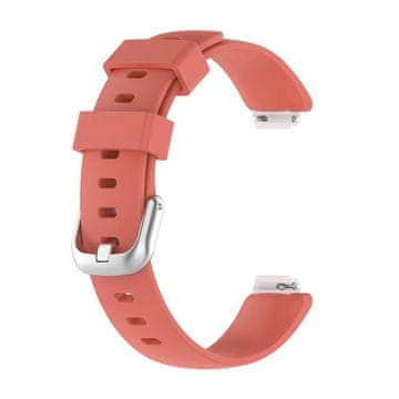 BStrap Silicone pašček za Fitbit Inspire 2, light red