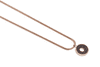 ženske ogrlica z lesenim detajlom Rose Necklace Circle univerzalna