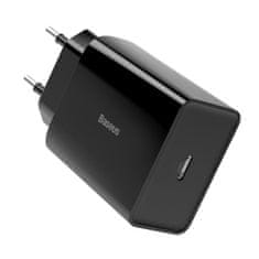 BASEUS TZCCFS-F01 polnilnik, QC, 18 W, USB-C na Lightning, 1 m