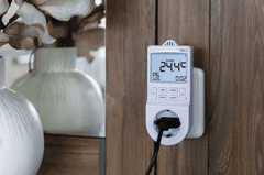 Emos P5660SH termostat za vtičnico s funkcijo digitalnega časovnika 2v1, Schuko