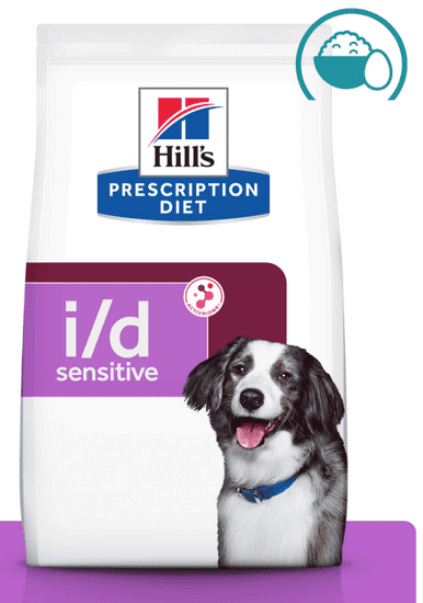 Hill's PD i/d Sensitive Digestive Care hrana za pse, jajca in riž, 1.5 kg