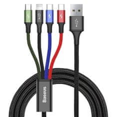 BASEUS kabel USB 2xUSB-C/iPh/micro 1,2m CA1T4-B01