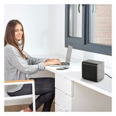Topný ventilátor Black+Decker, BXSH1800E, keramický, 2 stupně vytápění, elektronický termostat, časovač, dotyková tlačítka, digitální panel, 900/1800 W