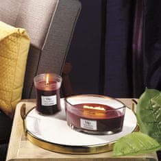 Woodwick Dišeča sveča z lesenim krakom Elipsa Elipsa Spiced Blackberry 453,6 g