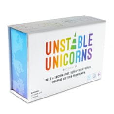 Pravi Junak igra s kartami Unstable Unicorns angleška izdaja