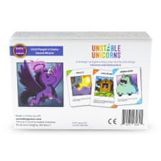 Pravi Junak igra s kartami Unstable Unicorns angleška izdaja