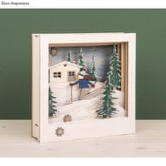 Rayher.	 Sestavljanka Zimska idila 24x24x6,3 cm 20 delni set