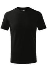 Malfini Otroška preprosta majica, črna, 122cm / 6let