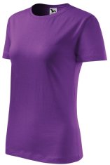 Malfini Ženska klasična majica, vijolična, 2XL