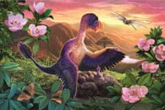 Trefl Puzzle Neverjetni dinozavri: Mikroraptor v gnezdu 54 kosov