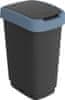 Rotho TWIST Koš za odpadke swing, 25 L, Modra