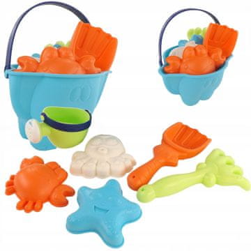 shumee Velik komplet peska s kalupi za slone in zalivalko 273