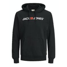 Jack&Jones Moški pulover JJECORP Regular Fit 12137054 Black (Velikost S)