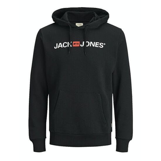 Jack&Jones Moški pulover JJECORP Regular Fit 12137054 Black
