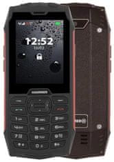 myPhone Hammer 4 - Rdeča 2,8"/ 64 MB/ do 32 GB microSD/ Dual SIM/ IP68