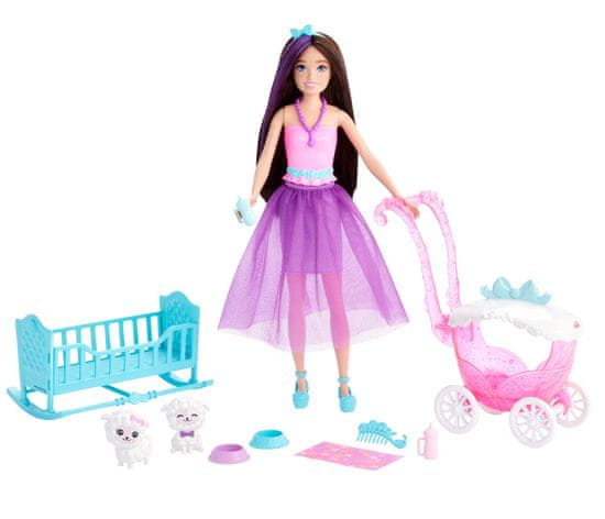 Mattel Barbie pravljična varuška Skipper Igralni set HLC29