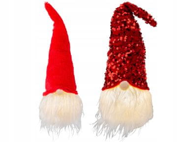 shumee Božična LED okrasna figurica škrata 30 cm