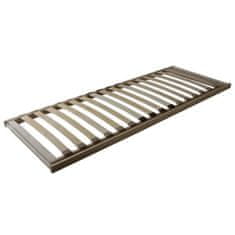 KONDELA Zložljiva letvena mreža Basic Flex Front 80x200 cm