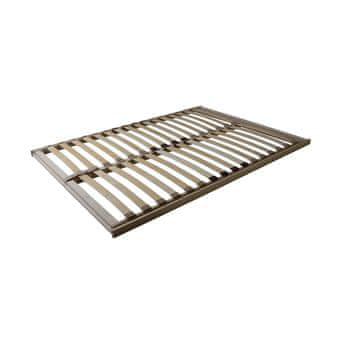 KONDELA Zložljiva letvena mreža Basic Flex Front 120x200 cm