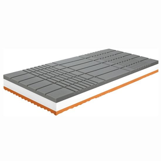 KONDELA Dvostranska antialergijska vzmetnica BE Kellen 90x200 cm