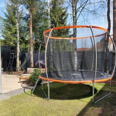 nabbi Trampolin Jumper PRO 305 cm - črno/oranžen