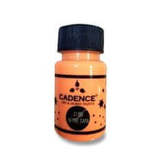 Cadence Akrilne barve Premium, 50 ml, svetleče v temi - oranžne