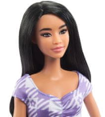 Mattel Barbie 199 lutka z vijolično obleko (FBR37)