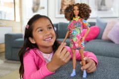 Mattel Barbie 201 lutka z vijolično obleko (FBR37)