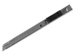 Uporabniški nož Extol Craft (80043) iz nerjavečega jekla, 9 mm, s samodejnim zaklepanjem, iz nerjavečega jekla