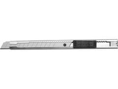 Extol Craft Uporabniški nož Extol Craft (80043) iz nerjavečega jekla, 9 mm, s samodejnim zaklepanjem, iz nerjavečega jekla