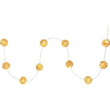 Retlux Božične lučke Relux RXL 237 Sphere copper 10LED WW TM