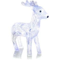 Retlux Božične lučke Relux RXL 253 jelenov akril 30LED CW TM