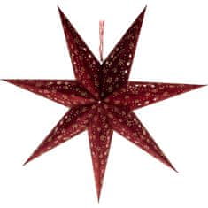 Retlux Božične lučke Retlux RXL 338 zvezda rdeča 10LED WW