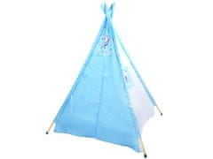 JOKOMISIADA Otroški teepee ZA3556 Modra/Bela