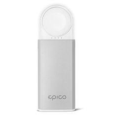 EPICO Epico Powerbank 5200 mAh za Apple Watch - srebrna
