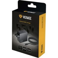 Yenkee Napajalnik Yenkee YAU C65 USB C 65W