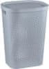 Curver Koš za perilo Infinity recycled, 60l, siv