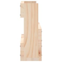Vidaxl Stenski regal za čevlje 2 kosa 59x9x23 cm