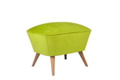 Atelier Del Sofa Pufe, pogled na jezero - arašidovo zelena