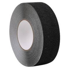 Vidaxl Protizdrsni trak črn 0,05x20 m PVC